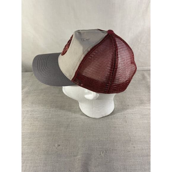 Women's Breast Cancer Awareness Strong & Brave Pink Ribbon Trucker Cap - Picture 5 of 8